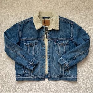 Levi’s Ex-Boyfriend Sherpa Denim Trucker Jacket